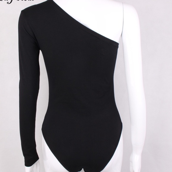 RESTOCKED! The One Shoulder Wonder Body Suit - Picture 7 of 8